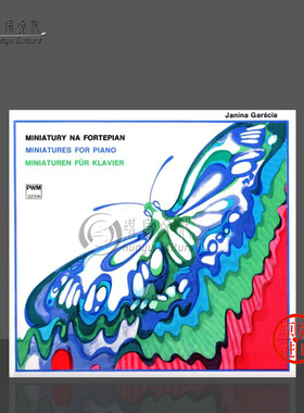 加西亚 微型作品集 Op5 钢琴独奏 波兰PWM原版乐谱书 Janina Garscia Miniatures for Piano PWM7490