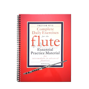 长笛每日练习曲集 特里弗怀伊 原版乐谱书 Trevor Wye COMPLETE DAILY EXERCISES FOR THE FLUTE HL14036424