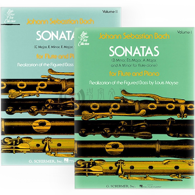 巴赫长笛奏鸣曲集钢琴