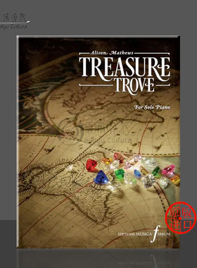 艾莉森马修斯钢琴宝库独奏曲集 原版进口乐谱书 Alison Mathews Treasure Trove Piano FERR9790708147411