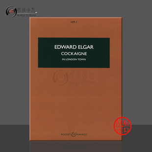 fur BH15053 管弦乐团 Edward Elgar 乐谱书 op40 博浩原版 Sinfonieorchester 埃尔加 Cockaigne 伦敦嘉年华