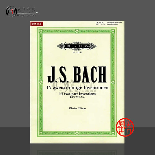 巴赫二部创意曲15首BWV772-786