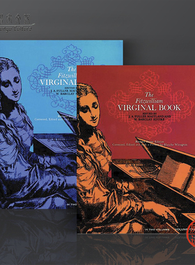 菲茨威廉处女作 17世纪早期著名乐曲 钢琴独奏 全套共一至二卷 Alfred原版进口乐谱书 Fitzwilliam Virginal Book Volume 1-2