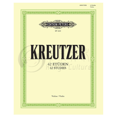 克莱采尔小提琴练习曲或随想曲