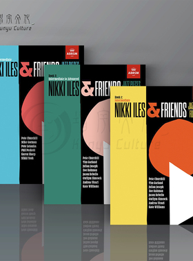 妮基 艾尔斯和朋友们 钢琴 附CD 全套共三册 ABRSM英皇考级原版进口教材书 Nikki lles or friends Easy to Intermediate piano