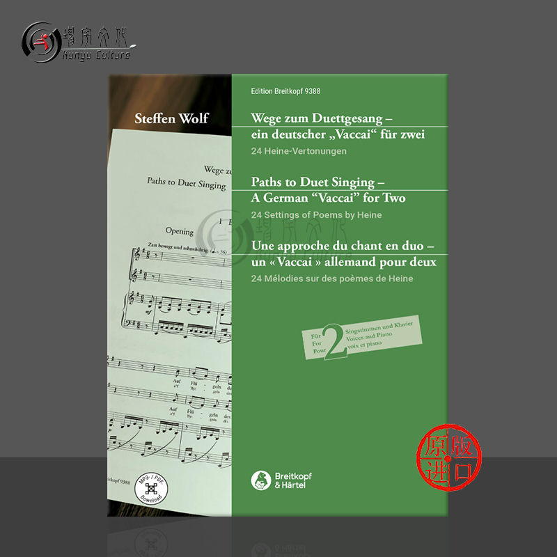 沃尔夫二重唱之路场景德国歌曲