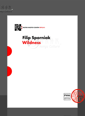 菲利普 斯波尼亚克 荒野 大提琴独奏 波兰PWM原版乐谱书 Filip Sporniak Wildness for Cello PWM12685