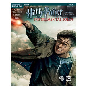 哈利波特 电影音乐全系列圆号独奏作品 附在线音乐 Alfred原版乐谱 Harry Potter™ Instrumental Solos 00-39226