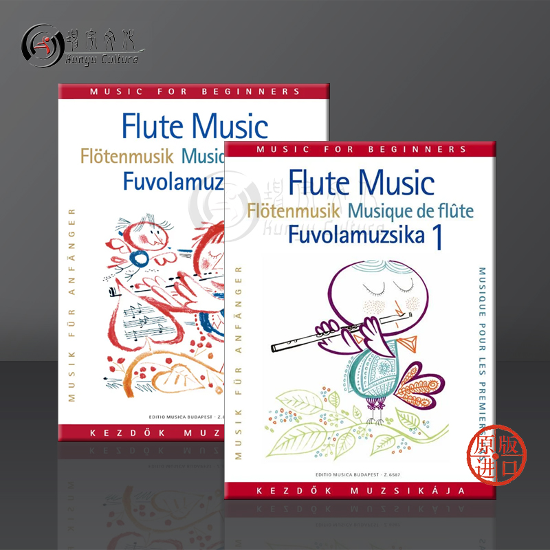 给初学者的长笛音乐钢琴