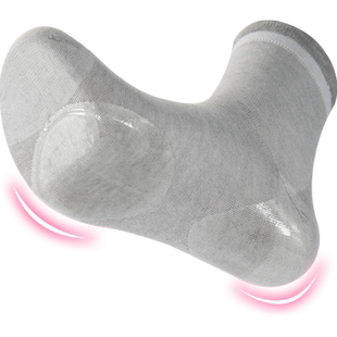 3双全脚防裂袜前掌后跟袜全脚型女秋冬脚后跟脚干足跟男全足棉袜