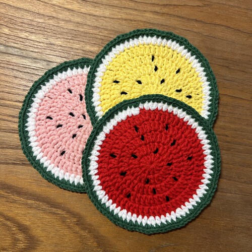 【水果杯垫】 牛油果茶托 西瓜隔热垫【满20包邮】