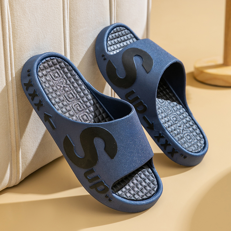 男大童亲子防滑外出厚底凉拖鞋