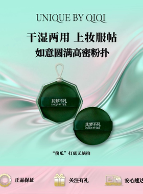 干湿两用高密粉扑气垫