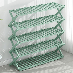 楠竹免安装鞋架子简易多层经济型家用门口宿舍实木收纳置物小鞋柜