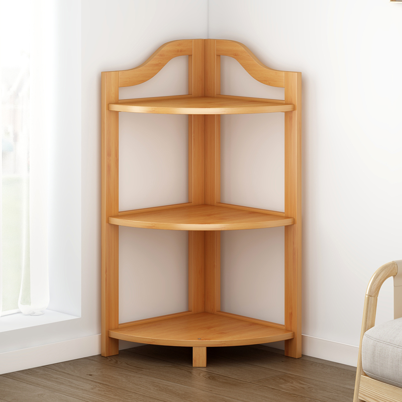 惜与转角置物架简易多层墙角收纳