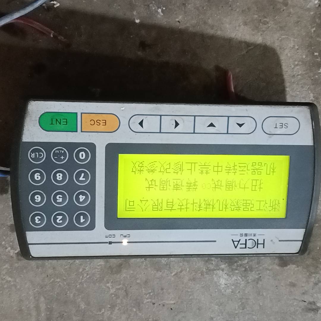 议价禾川文本控制屏TP930，有2台，拆机功适用