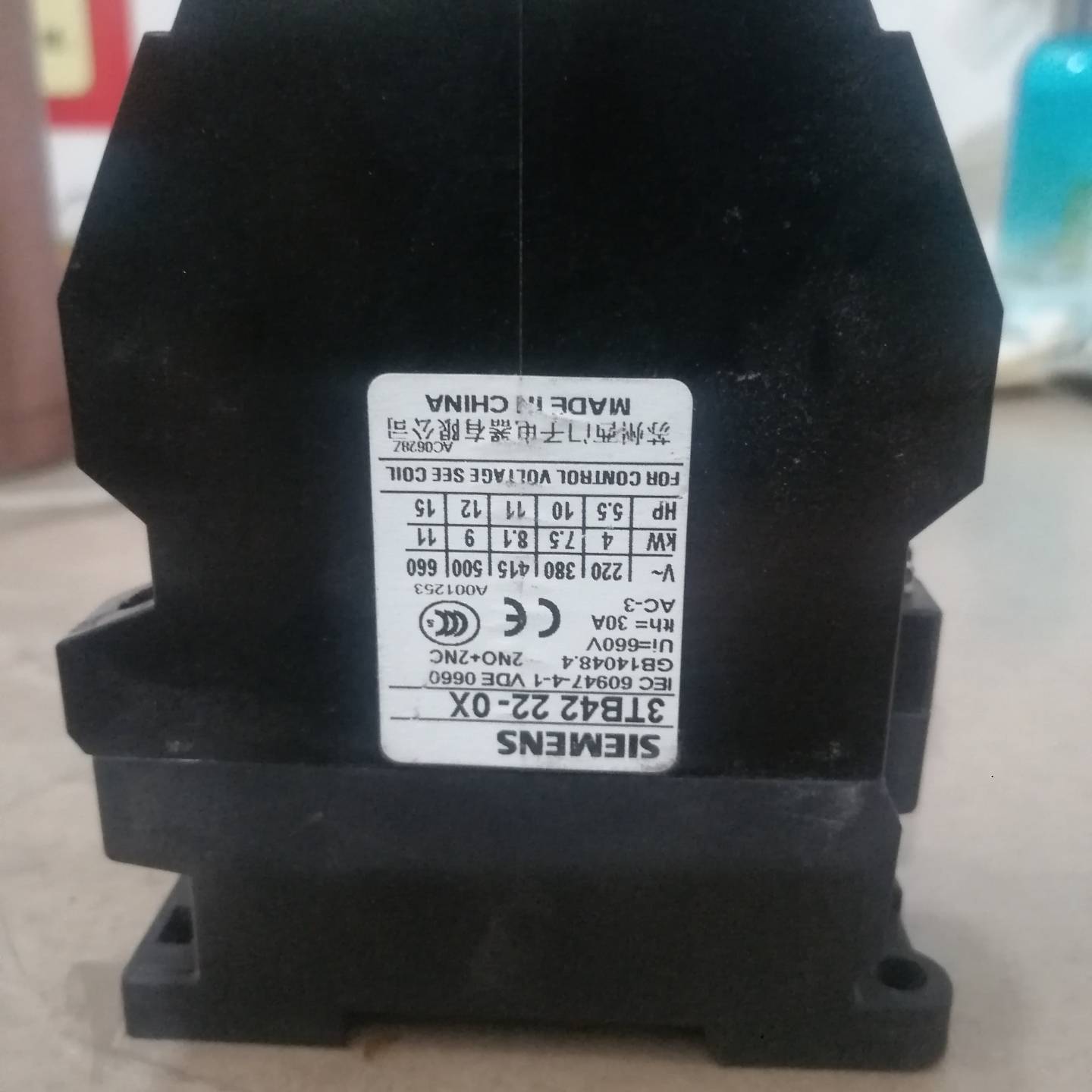 议价3TB42 22E交流接触器 3TB4222-0XM0适用