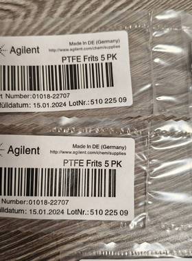 议价安捷伦过滤白头 01018-22707 PTFE Frits适用