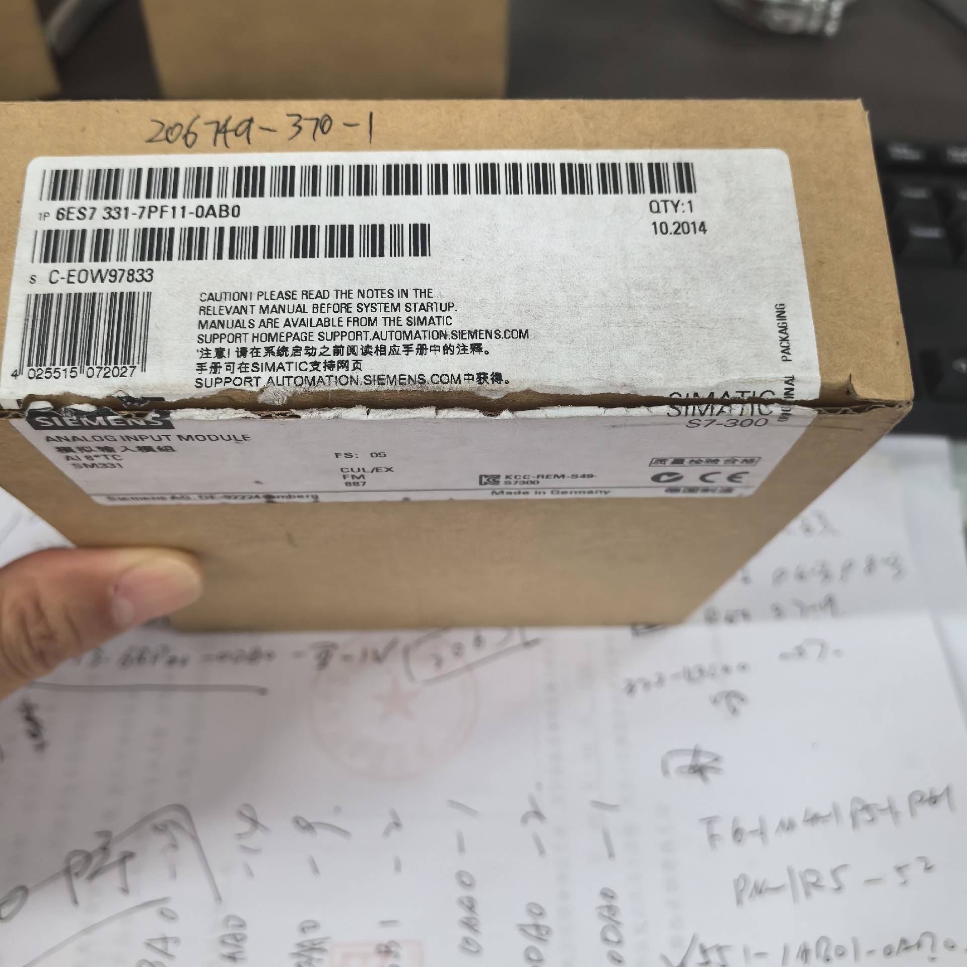 议价6ES7331-7PF11-00适用