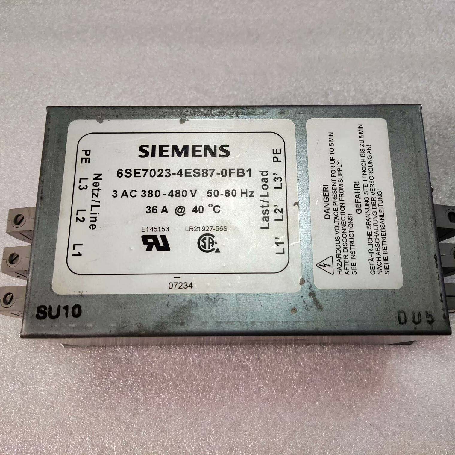 议价6SE7023-4ES87-0FB1西门子滤波器电抗器 适用