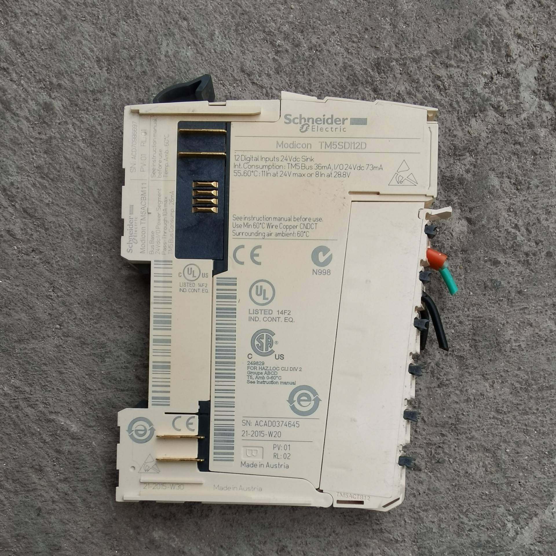 议价TM5SDI12DPLC模块，功能包好，实物图，适用