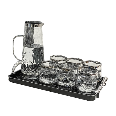 随沐耐热玻璃ins玻璃杯水具套装