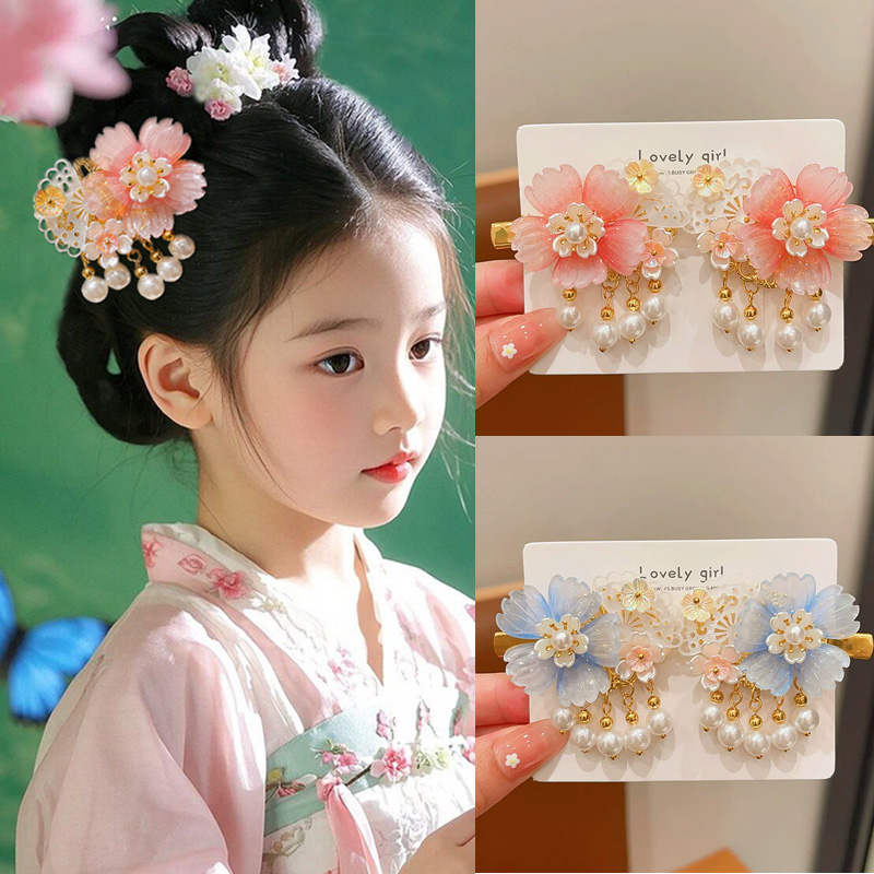 流苏花朵汉服发饰~宝妈都说好看!