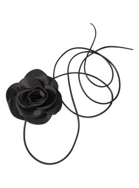 玫瑰花颈链女款高级感锁骨链