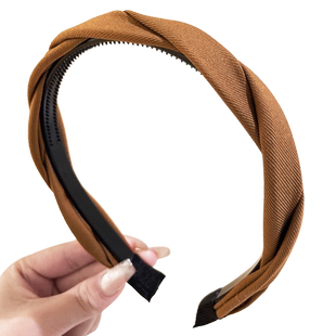 高颅顶发箍女款高级感洋气时尚2025新款日常外戴压发发卡洗脸头箍