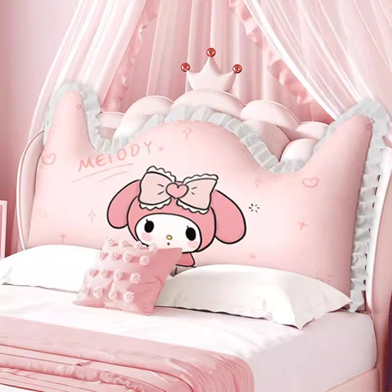 儿童床头靠垫软包大靠背枕卧室公主风床上防撞护颈护腰靠枕垫可爱