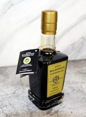 意大利香醋黑醋金标巴萨米克醋油醋汁摩德纳黑醋balsamic vinegar