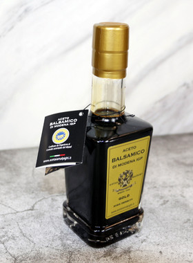 意大利香醋黑醋金标巴萨米克醋油醋汁摩德纳黑醋balsamic vinegar