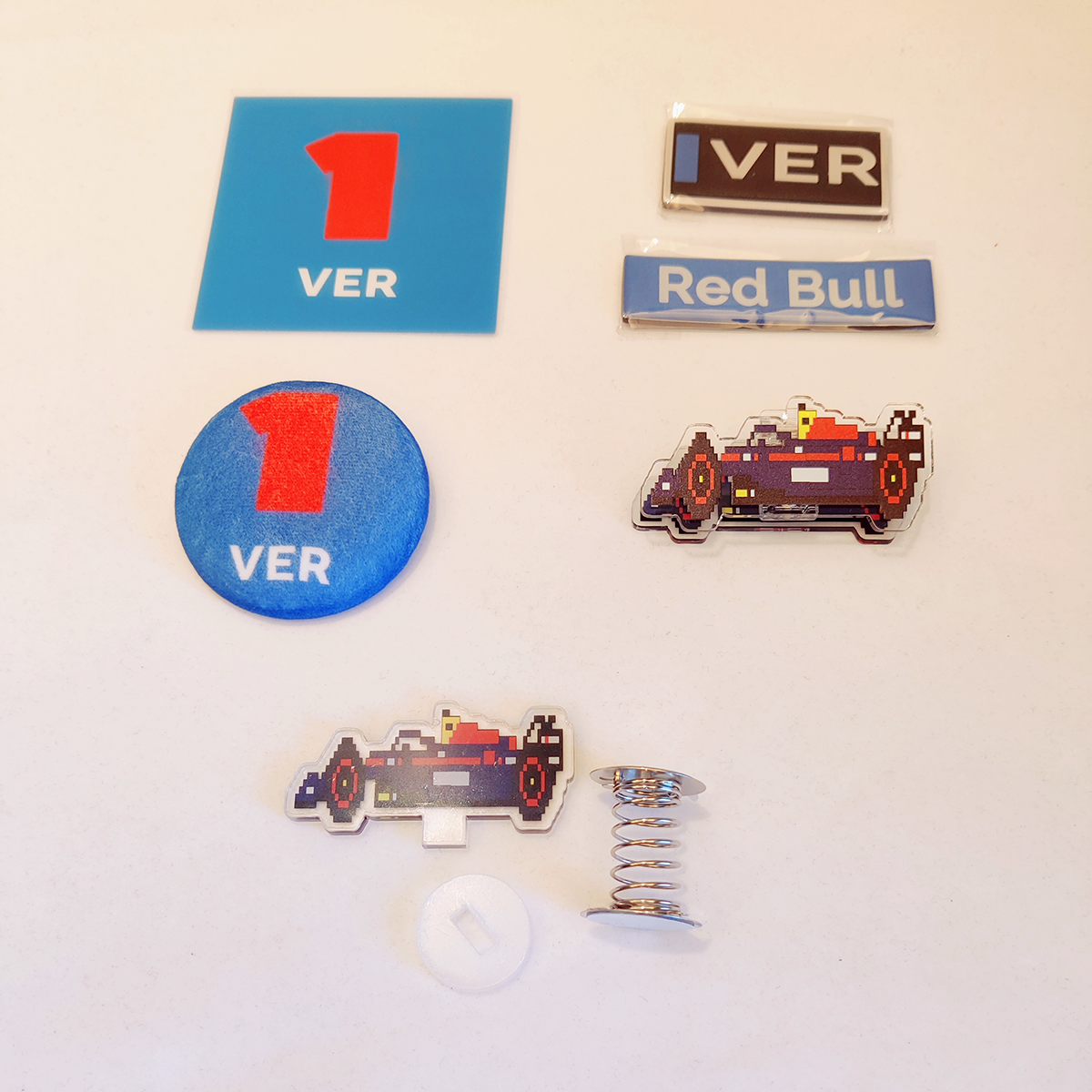1号维斯塔潘VER赛车周边