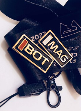 【推荐】23赛季 F1车手名签 金属胸针 烤漆徽章 Max乐扣周冠宇44