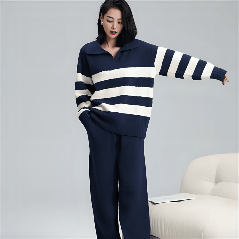 2025新款睡衣女款时尚半边绒