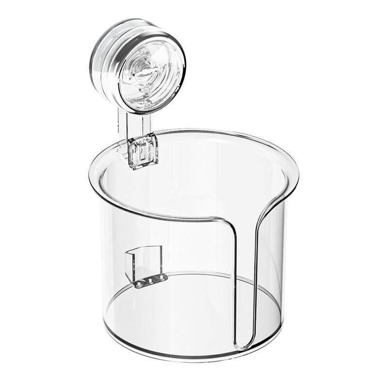 卫生间卷纸吸盘厕纸盒壁挂式免打孔浴室纸巾盒架厕所抽纸放置盒