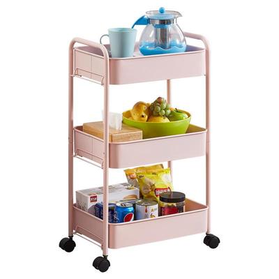 厨房品质】【手推车置物架多层收纳调料果蔬日用杂物整理架