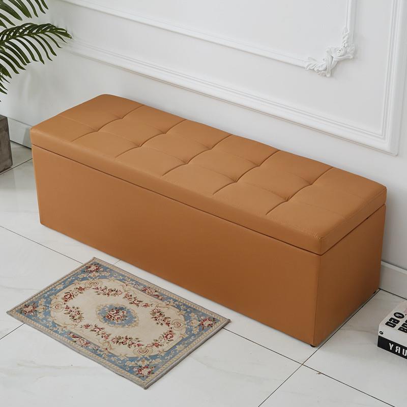 换鞋实木门口凳进试鞋家用凳子软包坐垫多功能沙发收纳试衣间穿鞋