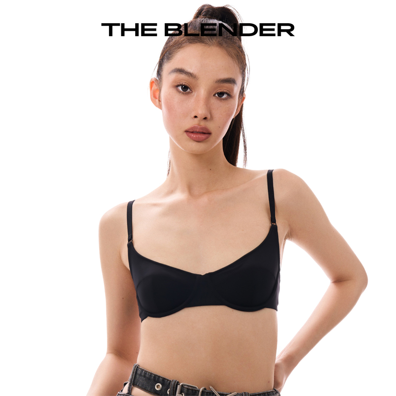 The Blender U型钢圈无胸垫套头小胸透气舒适美背法式文胸内衣女 女士内衣/男士内衣/家居服 文胸 原图主图