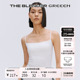 Blender可交叉肩带固定胸垫白色吊带背心女 The 舒适环保系列