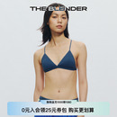 Blender固定胸垫可外露三角杯可交叉肩带内衣女套装 新品 The