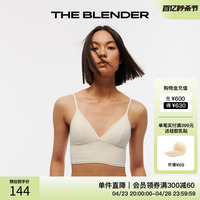 The Blender 深V运动吊带内衣夏季女薄款美背瑜伽法式三角杯套装