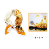 领巾洋气百搭小方巾女薄丝巾女新款 围脖 小丝巾韩国空姐春夏季