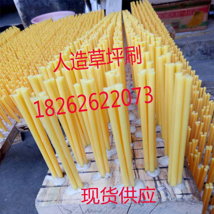 高尔夫草坪刷草机配件毛刷足球场跑道草坪刷子人造草坪梳草冲砂刷