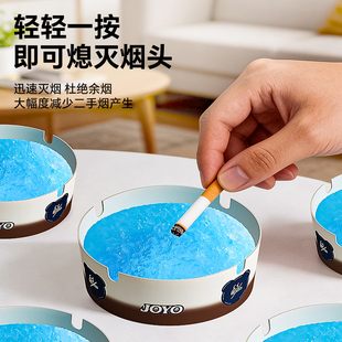 高级感便携 款 2026新款 一次性烟灰缸水晶泥车载家用客厅办公室热卖
