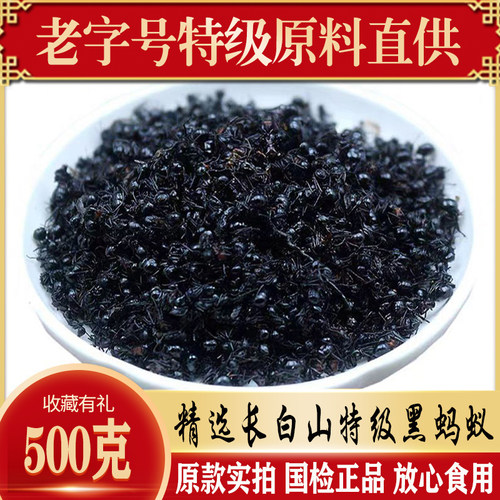 黑蚂蚁野生特级长白山