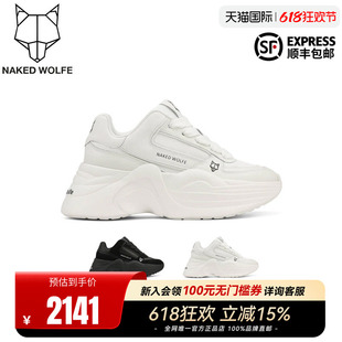 Naked Wolfe英国潮牌/TEMPLE厚底老爹鞋女运动休闲鞋小个子通勤