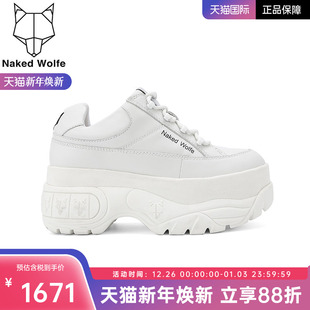增高 明星私藏款 Naked Wolfe英国潮牌 SPORTY英国潮牌厚底老爹鞋