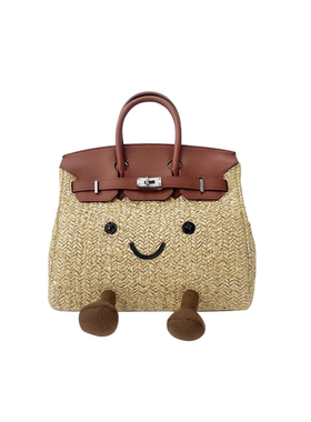 原创大容量2025新款铂金包小精灵时尚单肩斜挎包通勤便携手提包