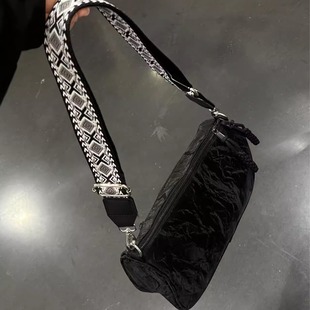 2025春贵宝的包男士挎包牛津布单肩休闲斜挎背包小方包斜挎胸包